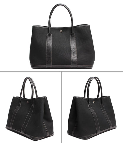 エルメス トートバッグ □H刻印 シルバー金具 ガ－デンパ－ティPM キャンバス レディース HERMES