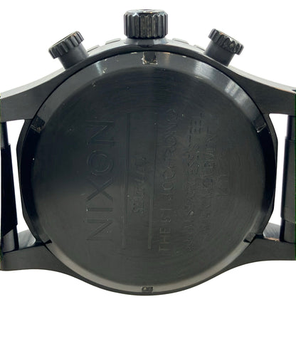 NIXON 腕時計 クオーツ ブラック メンズ ニクソン