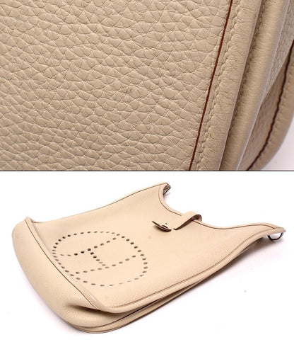 HERMES ショルダーバッグ ▢K刻印 シルバー金具 斜め掛け エブリン1 PM レディース エルメス