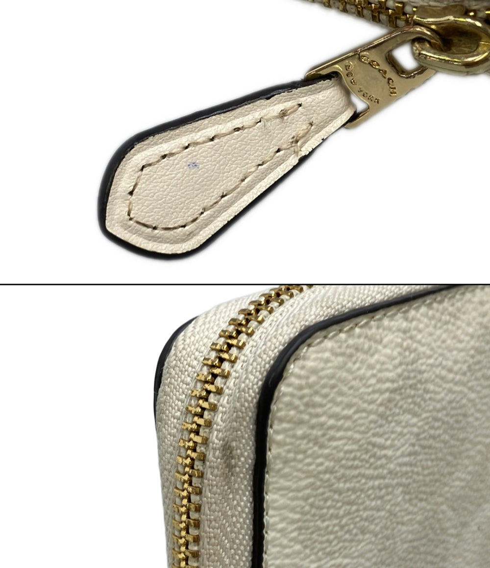 COACH ラウンドファスナー 長財布 シグネチャー CW781 レディース コーチ
