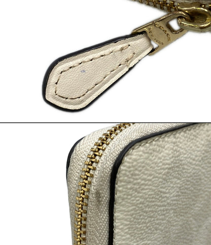 COACH ラウンドファスナー 長財布 シグネチャー CW781 レディース コーチ