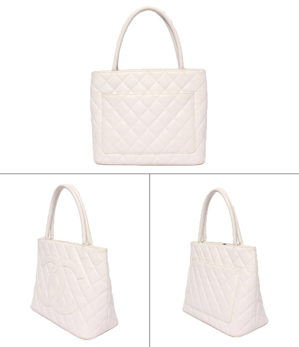 CHANEL トートバッグ ショルダーバッグ 肩掛け シルバー金具 5番台 マトラッセ レディース シャネル