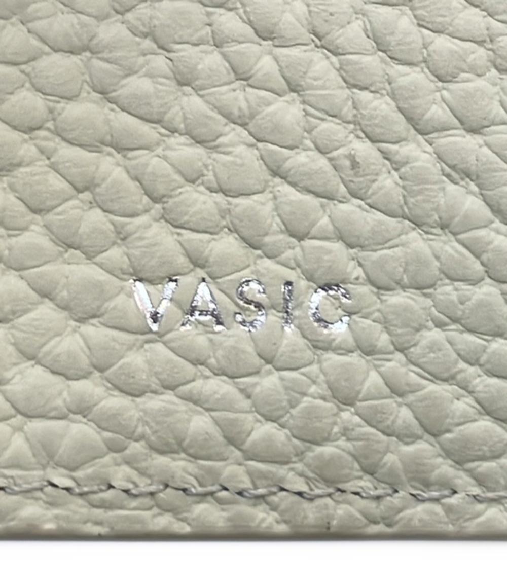 VASIC 三つ折り財布 レザー ROUND MINI MINI レディース ヴァジック