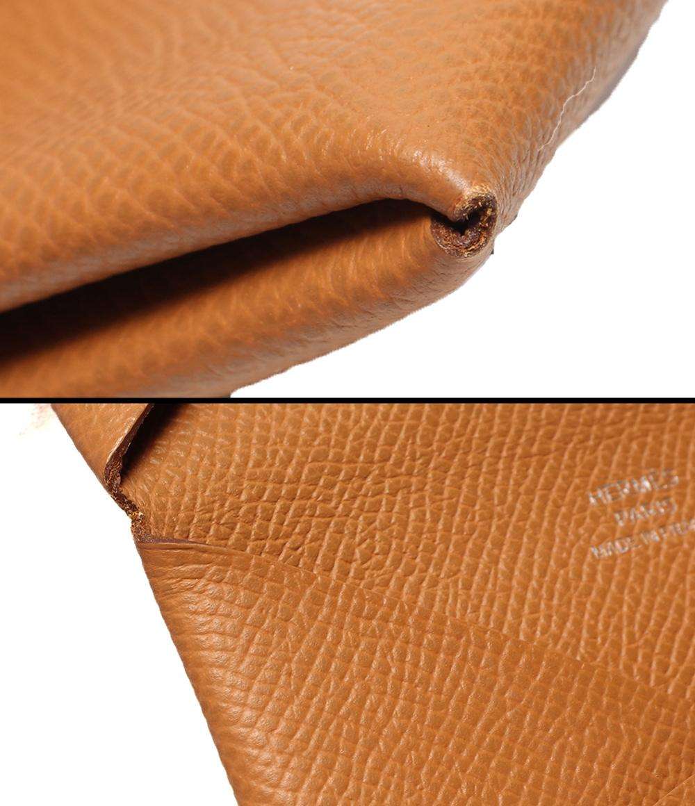 HERMES カードケース B刻印 シルバー金具 カルヴィ レディース メンズ エルメス