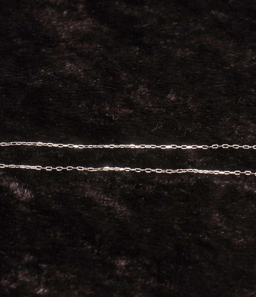 美品 ネックレス K18 K18WG ブルートパーズ アメジスト ペリドット シトリン レディース