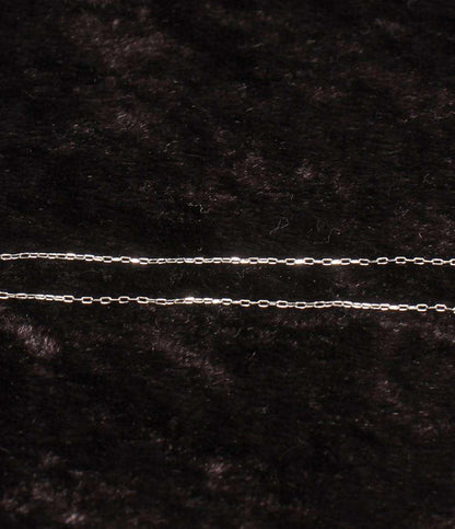 美品 ネックレス K18 K18WG ブルートパーズ アメジスト ペリドット シトリン レディース