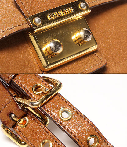Miu Miu 2WAY ハンドバッグ ショルダーバッグ 斜め掛け レディース ミュウ ミュウ