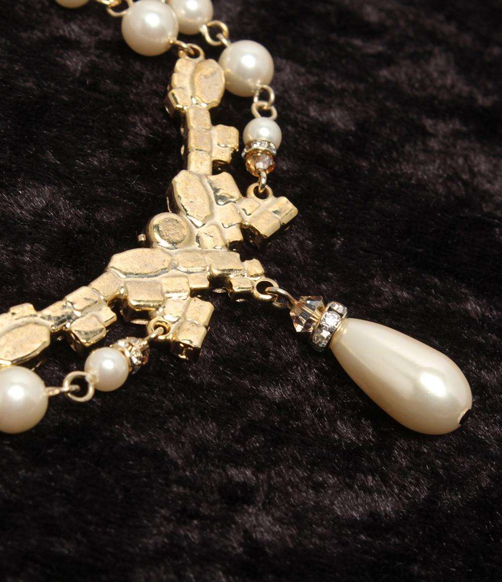 美品 ストロベリーフィールズ ネックレス レディース STRAWBERRYFIELDS