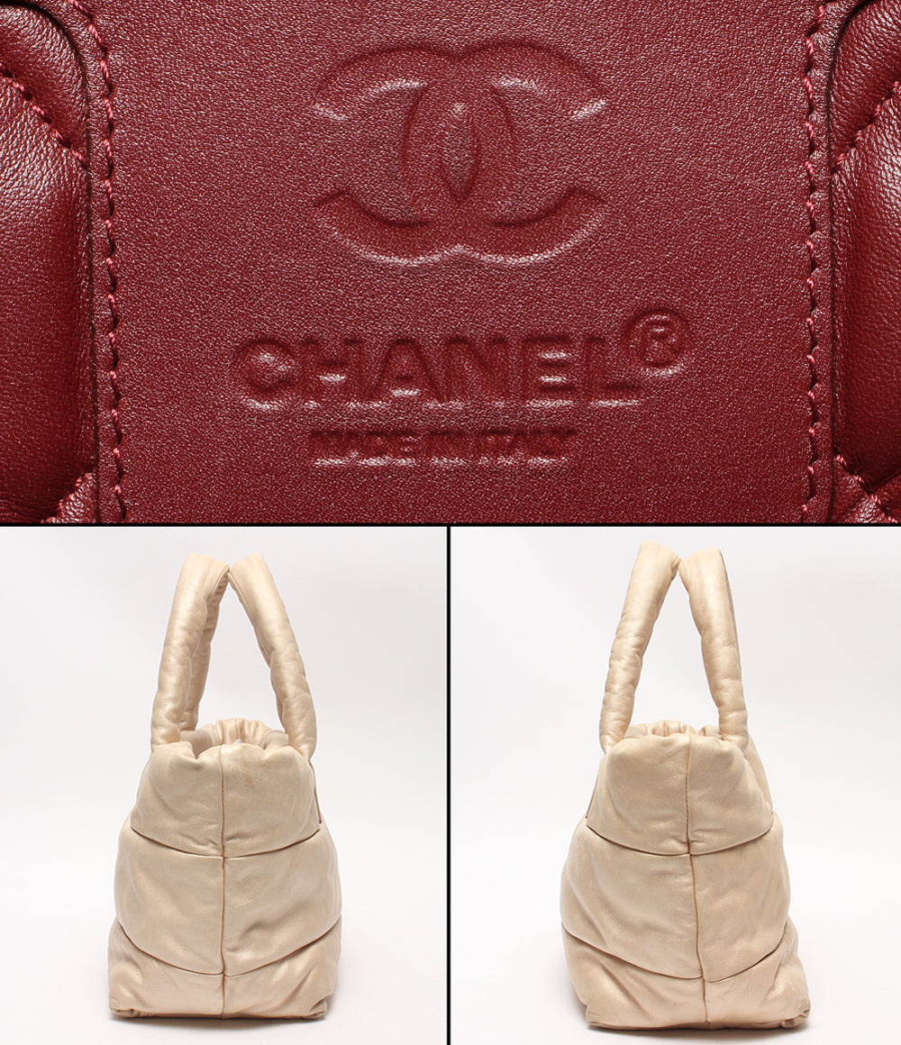CHANEL トートバッグ ゴールド金具 コココクーン 13番台 ココマーク ラムスキン レディース シャネル