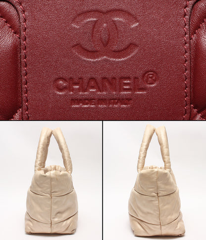 CHANEL トートバッグ ゴールド金具 コココクーン 13番台 ココマーク ラムスキン レディース シャネル