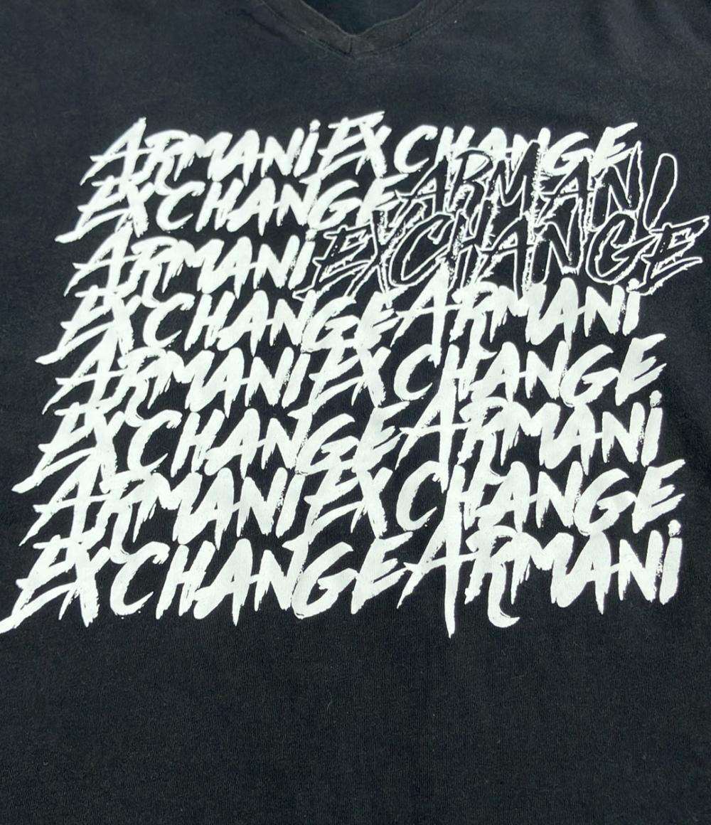 ARMANI EXCHANGE 半袖 Vネック Tシャツ メンズ SIZE M アルマーニエクスチェンジ