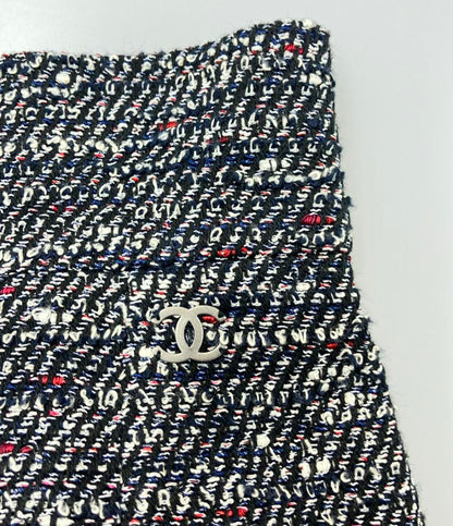 美品 シャネル ツイードスカート ココマーク レディース SIZE 36 (M) CHANEL