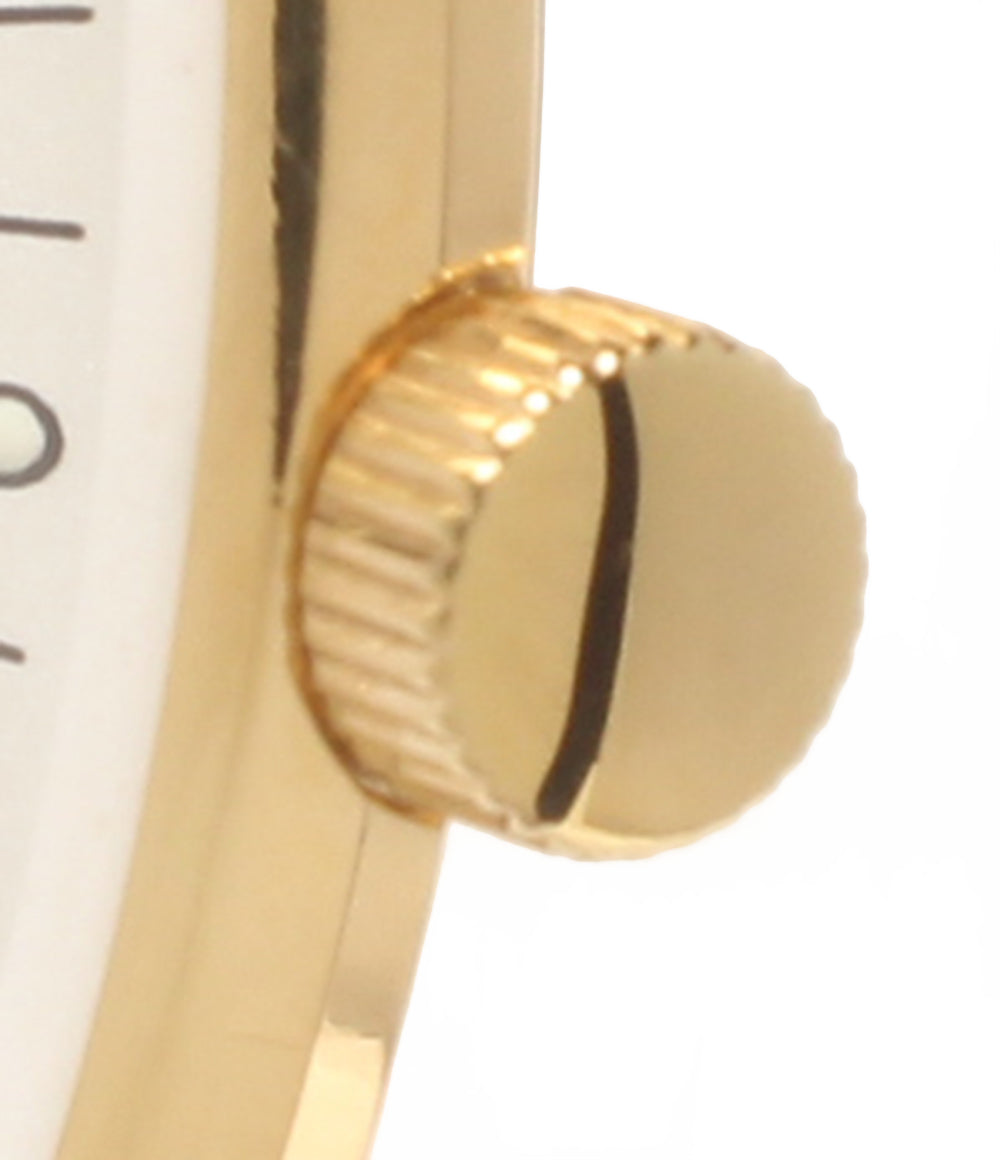 美品 JUNGHANS 腕時計 マックスビル クオーツ 041/7872.02 メンズ ユンハンス