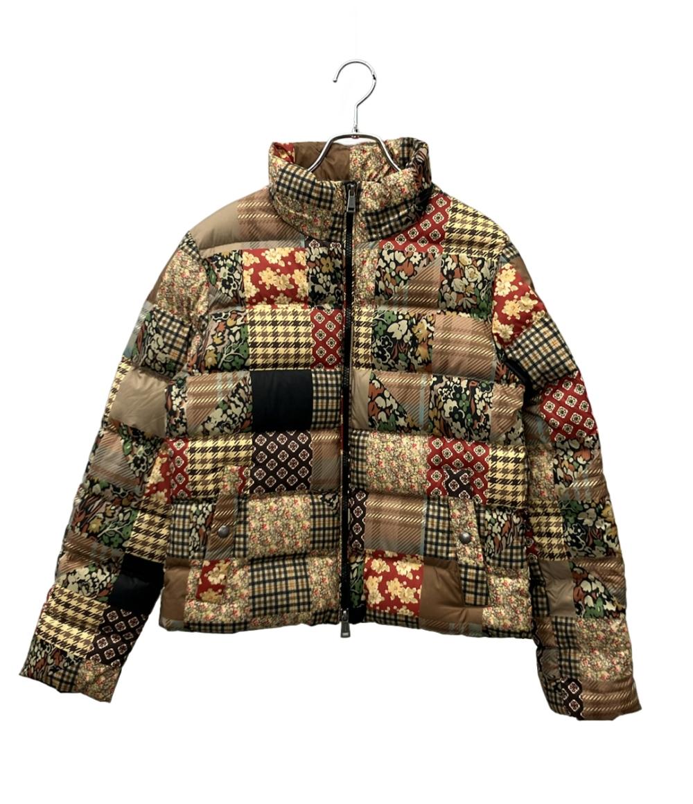 POLO RALPH LAUREN ダウンジャケット パッチワーク 総柄 211812530001 レディース SIZE SP (S) ポロ・ラルフローレン