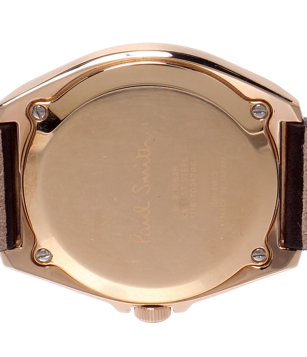 Paul Smith 腕時計 クローズド アイズ クオーツ ブルー BV1-224-70 メンズ ポール・スミス