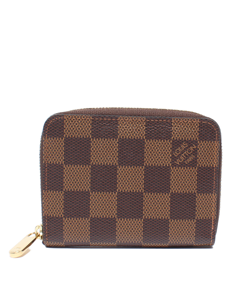 美品 LOUIS VUITTON コインケース ジッピー コイン パース ダミエ N60213 レディース メンズ ルイ・ヴィトン