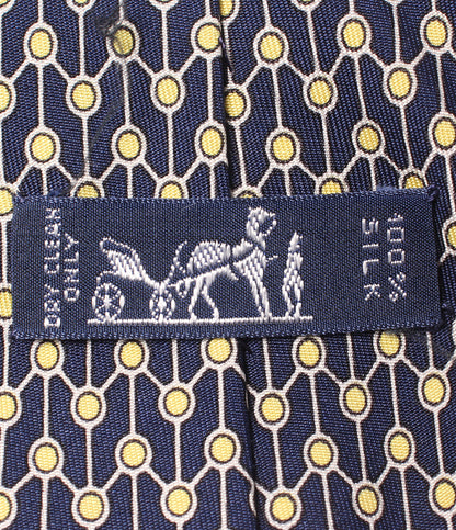 美品 HERMES ネクタイ シルク100% メンズ エルメス