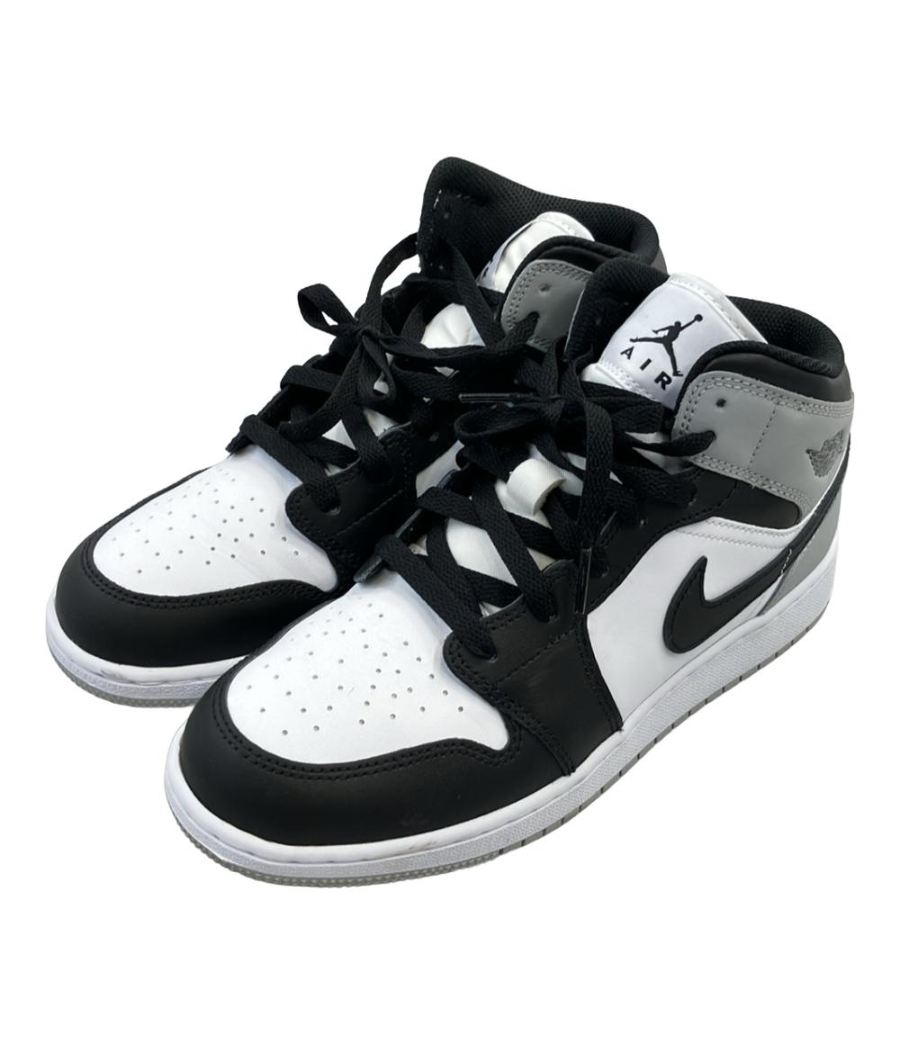 NIKE ミドルカットスニーカー AIR JORDAN 1 MID GS DQ8423-101 キッズ SIZE 25.0 (M) ナイキ
