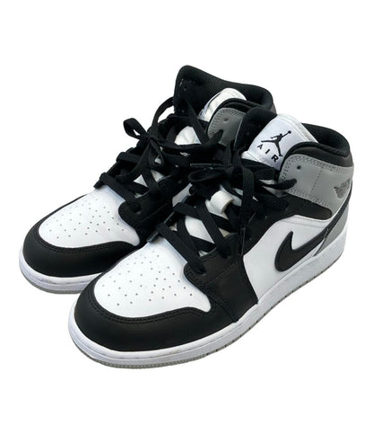 NIKE ミドルカットスニーカー AIR JORDAN 1 MID GS DQ8423-101 キッズ SIZE 25.0 (M) ナイキ