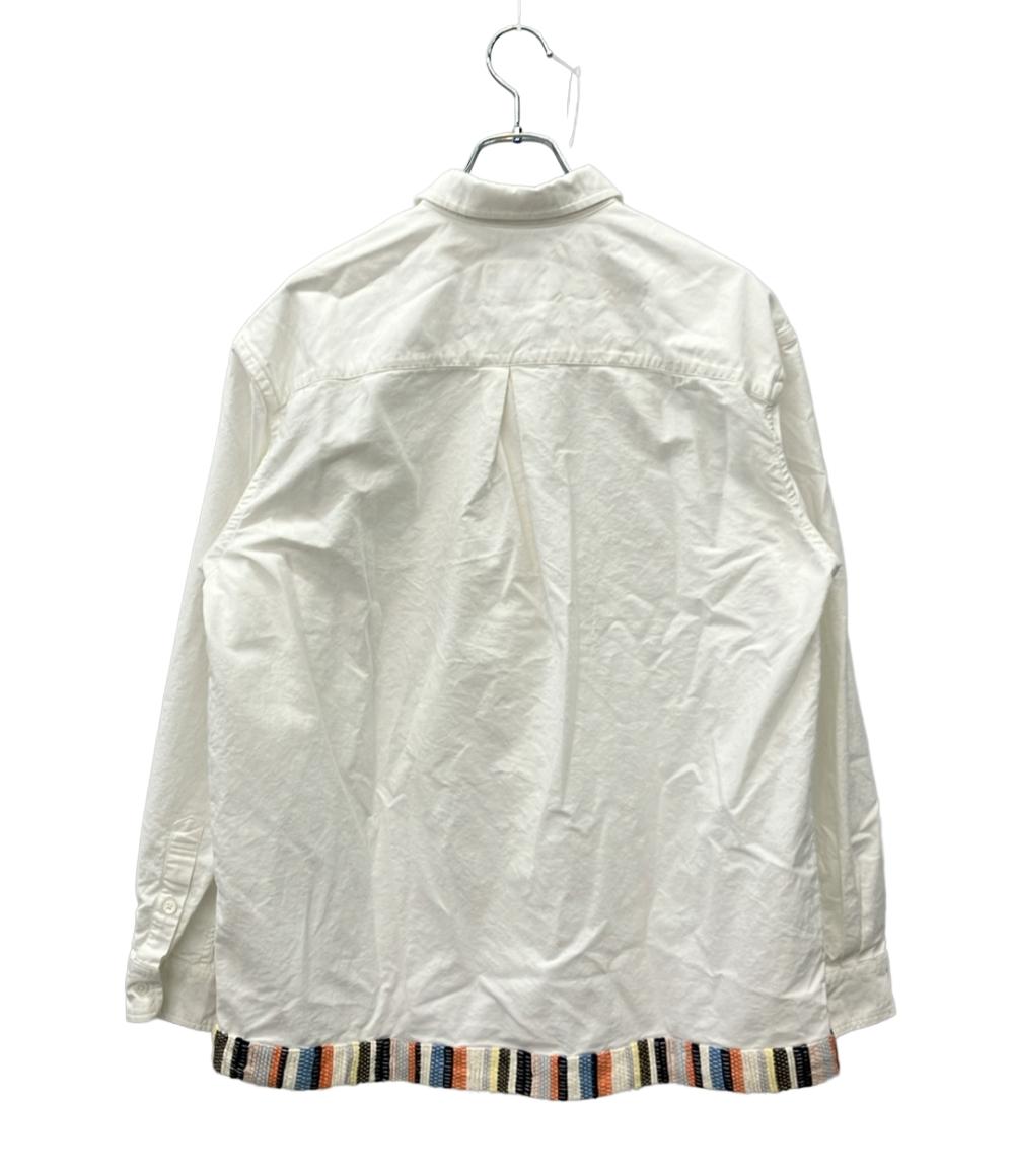 訳あり KUON 長袖シャツ タグ付き SAKIORI Hem LS Shirt 261SH034509 メンズ SIZE X-Large (XL) クオン
