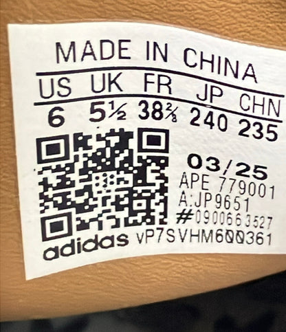 adidas ローカットスニーカー タバコ JP9651 レディース SIZE 24.0 アディダス