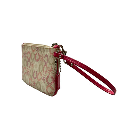 COACH ポーチ 花柄 オプアート レディース コーチ