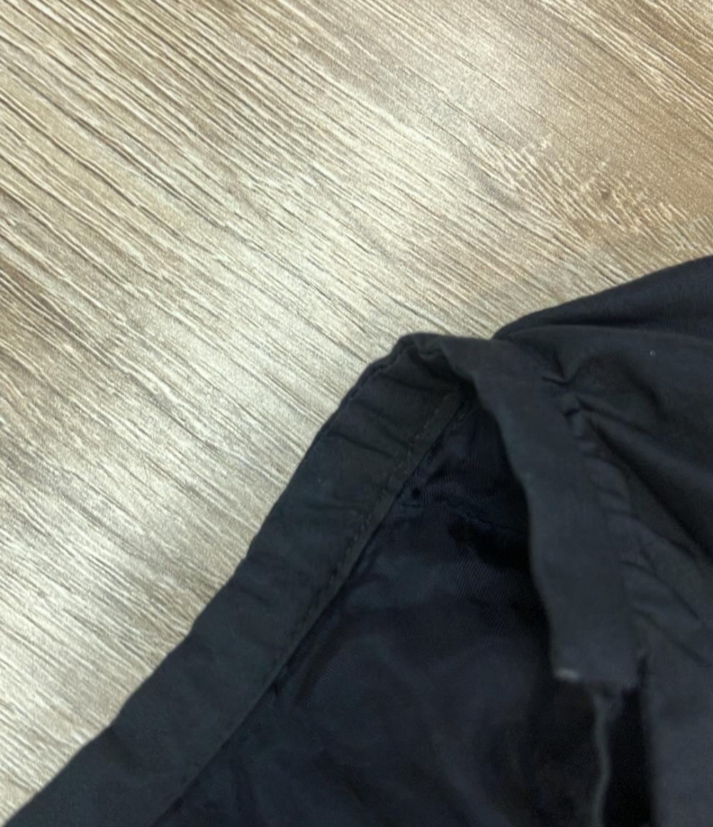T-mat Masaki-Paris ノースリーブワンピース ビッグセーラーカラー ティアードデザイン フロントポケット ノースリーブ・ティアードワンピース