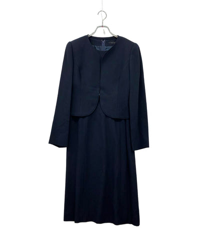 美品 nouvconfini 半袖ワンピース ジャケット セットアップ レディース SIZE 11 (M) ヌーヴコンフィニ