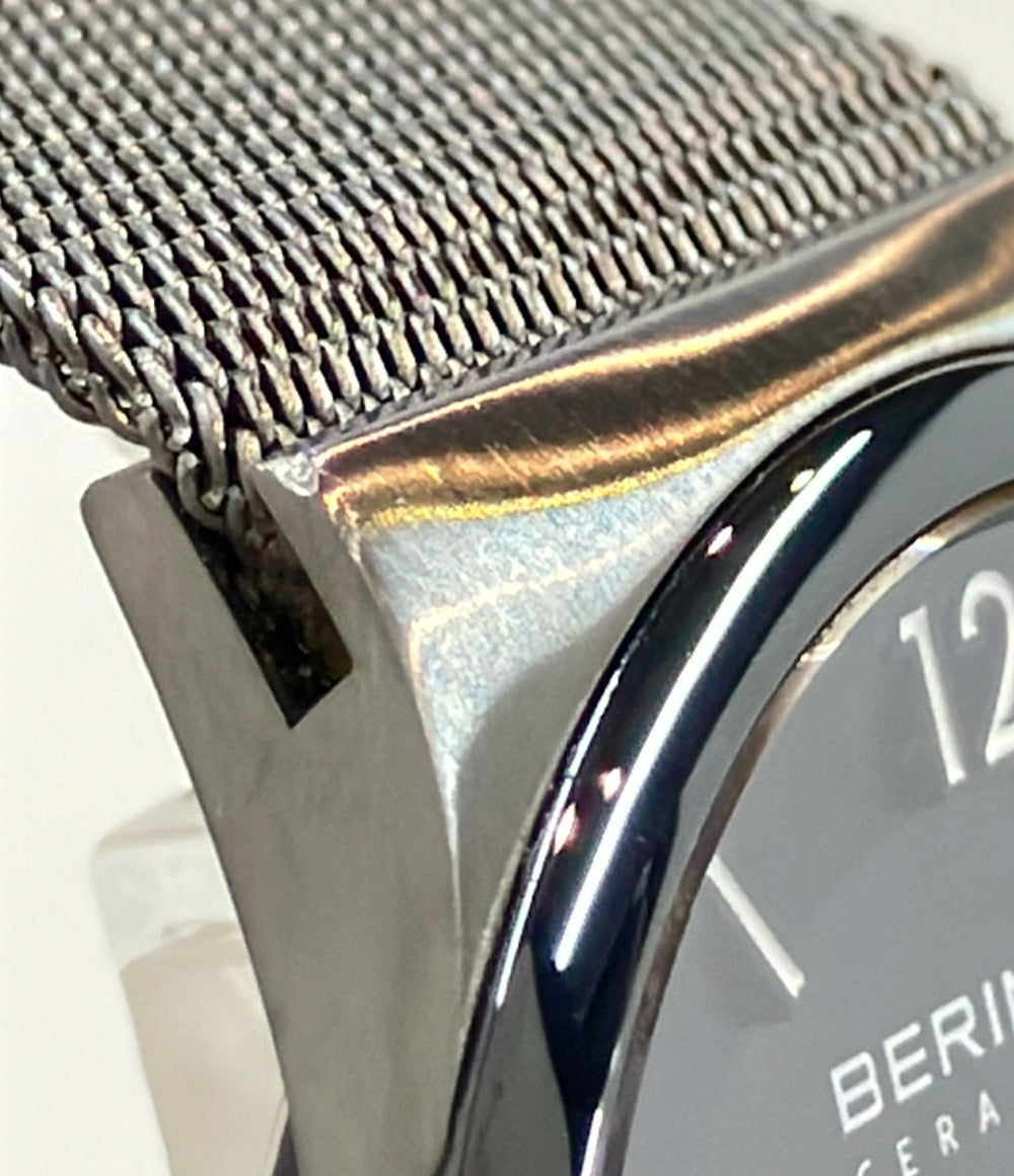 BERING 腕時計 クオーツ ブラック 33440-077 メンズ ベーリング