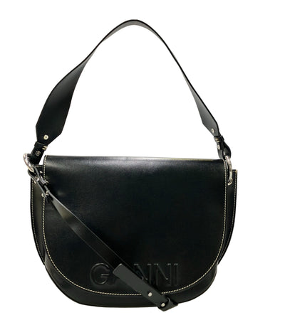 美品 GANNI ショルダーバッグ 2WAY 肩掛け 斜め掛け レディース ガニー