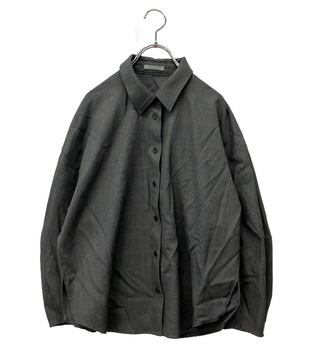 theory luxe 長袖ブラウス 25AW Suave Saxony Kallen Shirt 03-5408240-042-038 レディース SIZE 38 (M) セオリーリュクス