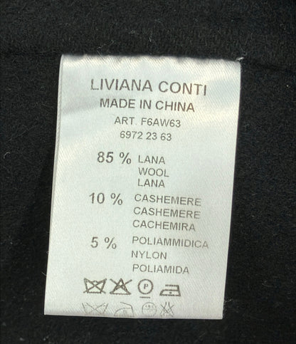 LIVIANA CONTI ショートスリーブ スタンドカラーコート レディース SIZE 42 (L) リビアナコンティ