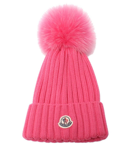 美品 MONCLER ニット帽 レディース モンクレール