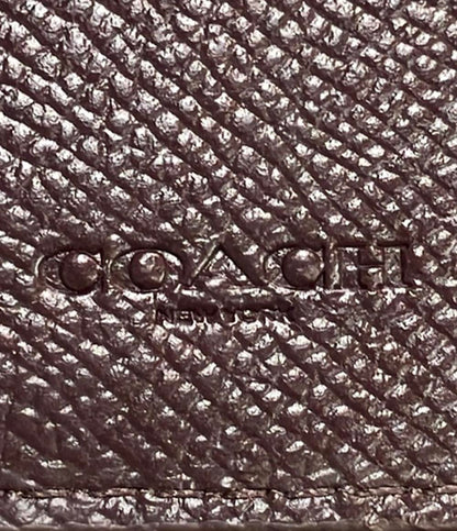 COACH ラウンドファスナー二つ折り長財布 レザー 58584 レディース コーチ