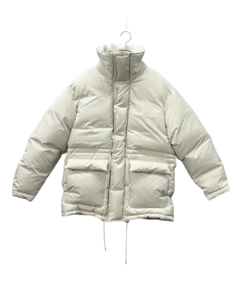 AURALEE TEKLA ダウンジャケット Snow Stripes タグ付き トラッド＆ベーシック STRIPE DOWN JACKET A24AB02AT メンズ SIZE 4 (M) オーラリー テクラ