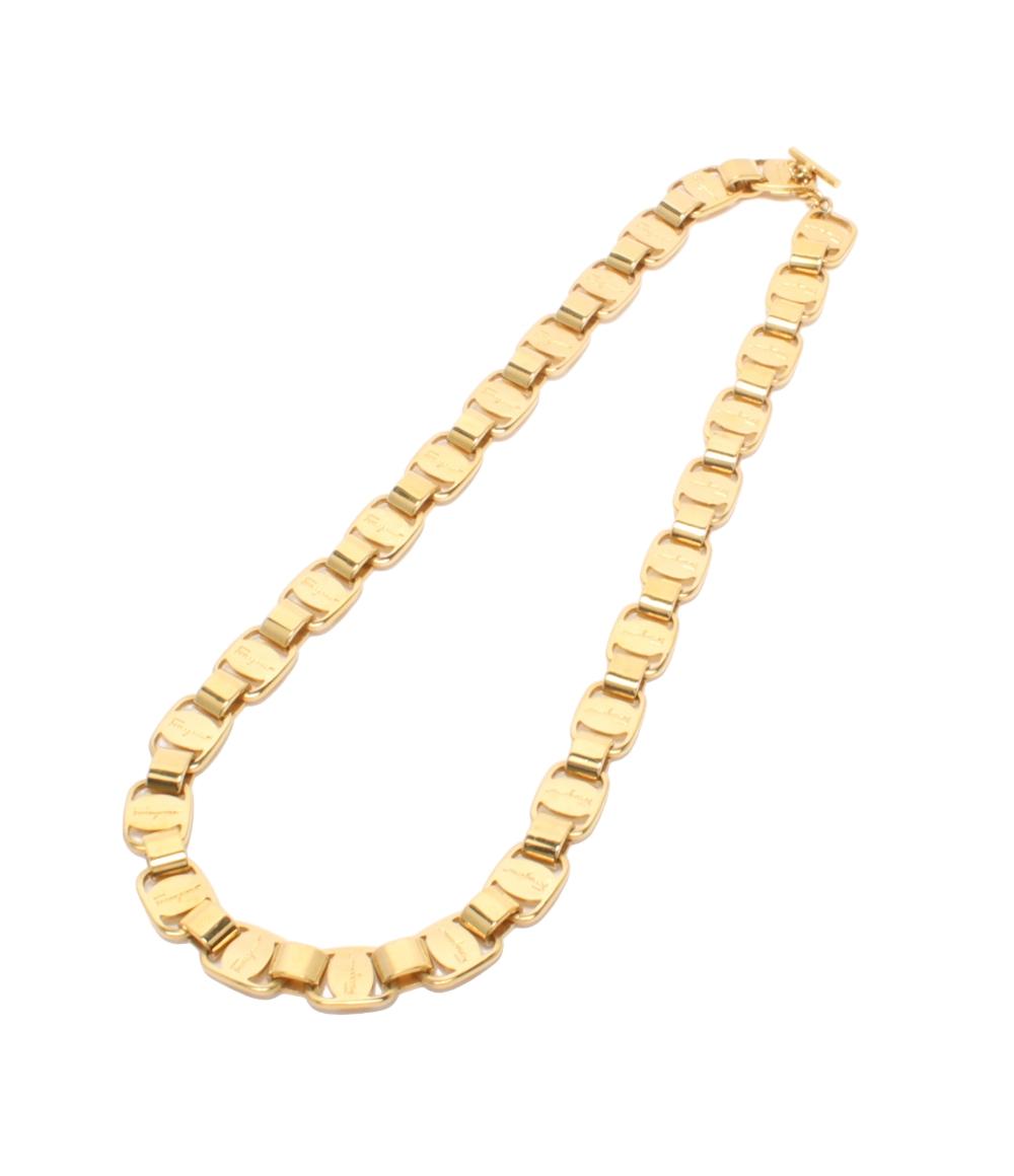 美品 サルヴァトーレフェラガモ チョーカー ヴァラ レディース Salvatore Ferragamo