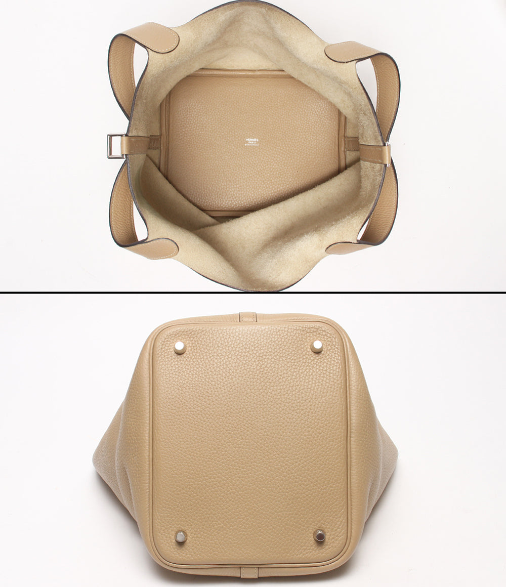 HERMES ハンドバッグ X刻印 シルバー金具 トリヨンクレマンス ピコタンロックPM レディース エルメス