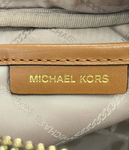 MICHAEL KORS ショルダーバッグ 斜め掛け キャンバス MKシグネチャー レディース マイケルコース