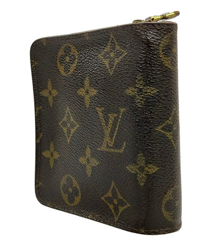 LOUIS VUITTON 二つ折り財布 モノグラム コンパクトジップ M61667 ユニセックス ルイ・ヴィトン