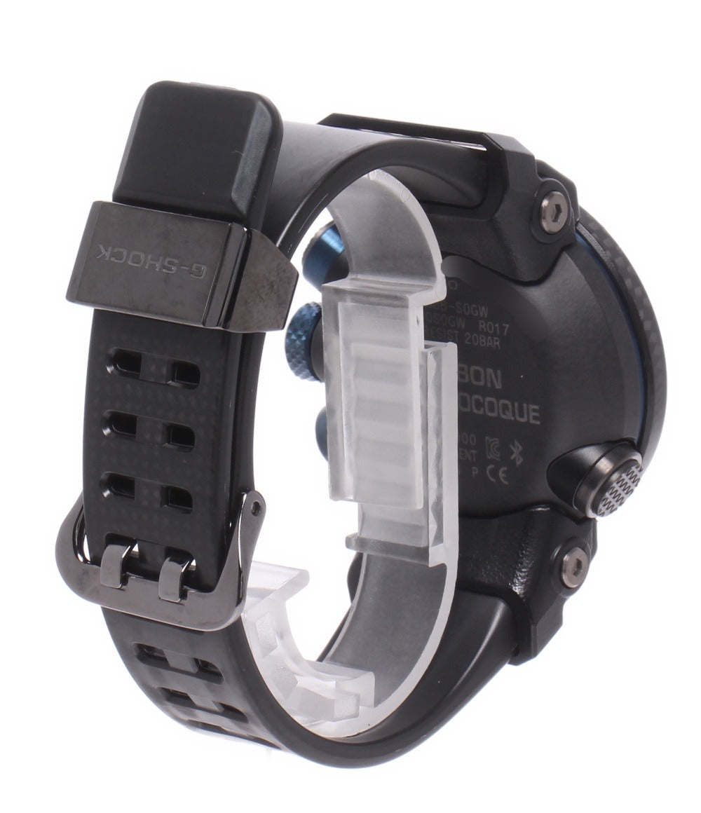 CASIO 腕時計 ブルートゥース搭載 マスターオブG グラビティマスター G-SHOCK ソーラー電波 ブラック GWR-B1000 メンズ カシオ