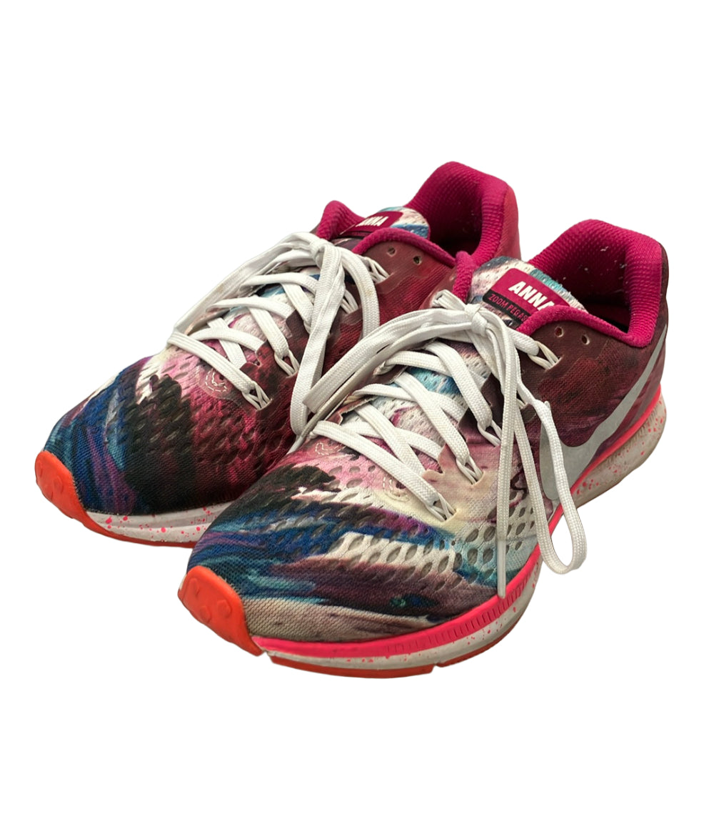 NIKEiD ローカットスニーカー ランニングシューズ エアズームペガサス34 AH1832-992 レディース SIZE 23.5 ナイキアイディー