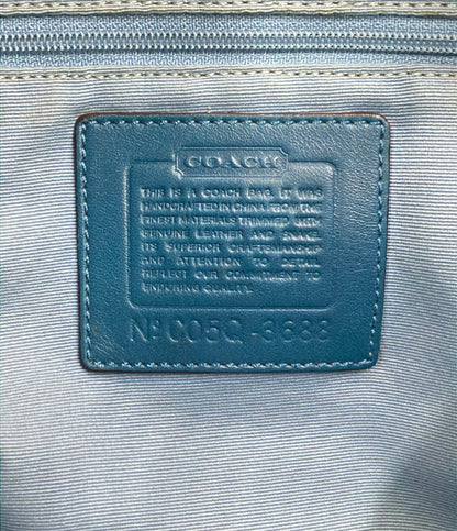 COACH ショルダーバッグ 肩掛け キャンバス シグネチャー 3688 レディース コーチ