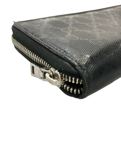 GUCCI ラウンドファスナー長財布 レザー GGインプリメ 307982 203887 レディース グッチ