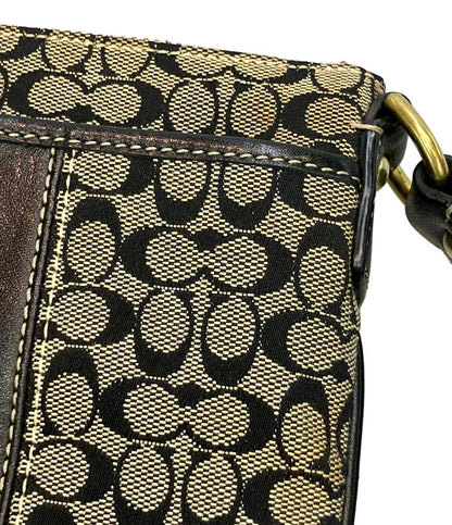 COACH ショルダーバッグ 斜め掛け ミニシグネチャー レディース コーチ