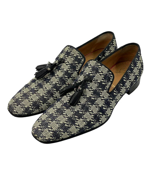 クリスチャンルブタン スリッポン タッセル メンズ SIZE 39 1/2 (XS