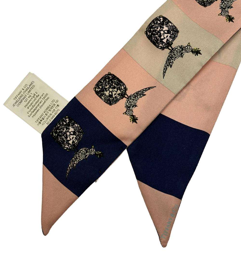 美品 TIFFANY&Co. スカーフ シルク100% レディース ティファニー