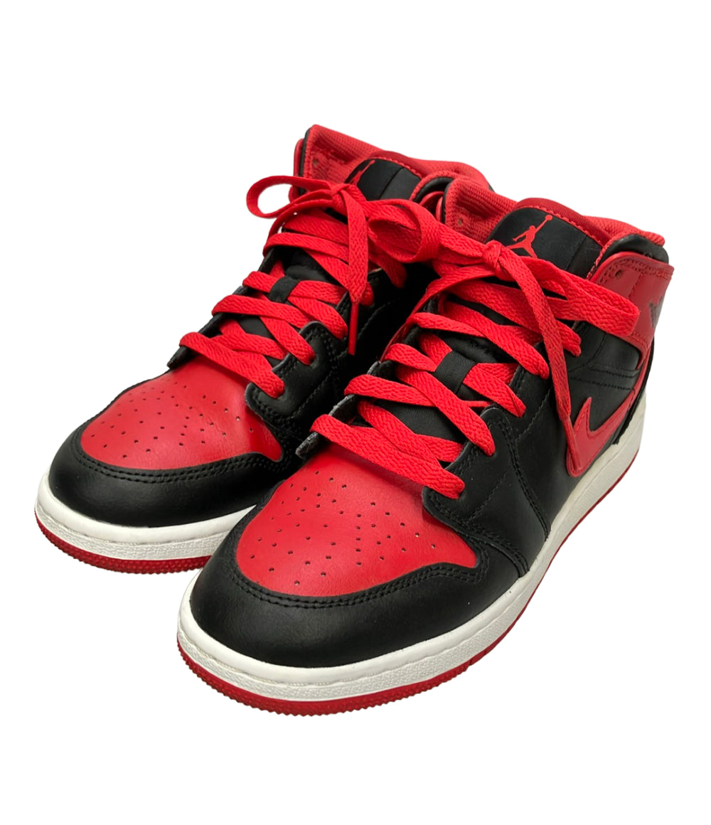 Air Jordan NIKE ハイカットスニーカー GS エアジョーダン1 ミッド DQ8423-060 レディース SIZE 23.5 エアジョーダン ナイキ