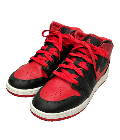 Air Jordan NIKE ハイカットスニーカー GS エアジョーダン1 ミッド DQ8423-060 レディース SIZE 23.5 エアジョーダン ナイキ