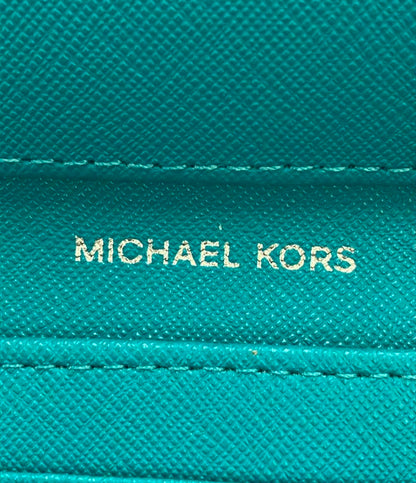 美品 MICHAEL KORS 二つ折り財布 花柄 レディース マイケルコース