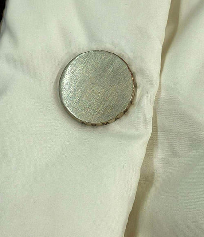 美品 ARMANI EXCHANGE ロングダウンベスト ロゴテープデザイン 6GYQ10 YNNAZ レディース SIZE S アルマーニエクスチェンジ